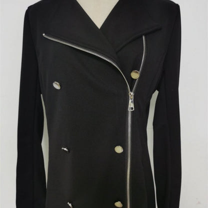 Women’s Fashion Slim Fit Slimming Double Breasted Overcoat