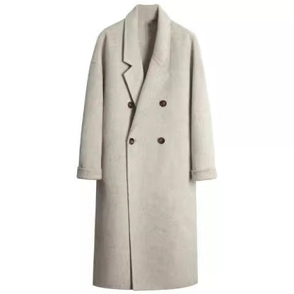 Cotton And Thickening Women’s Woolen Overcoat