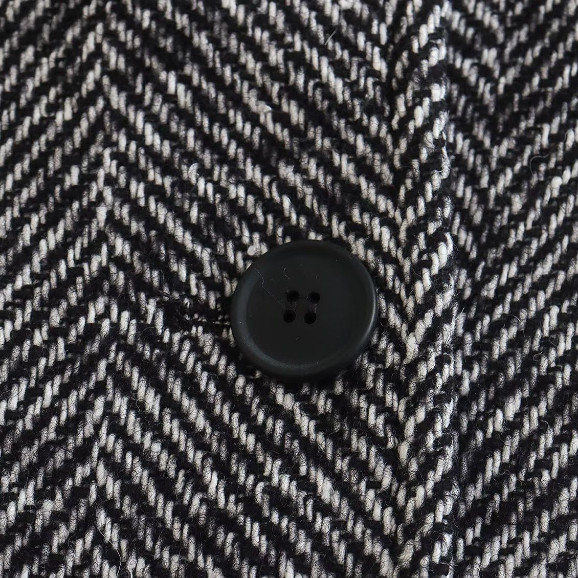 Medium Length Twill Overcoat Women’s Clothes