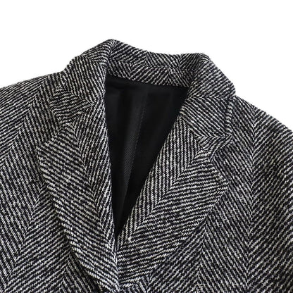 Medium Length Twill Overcoat Women’s Clothes